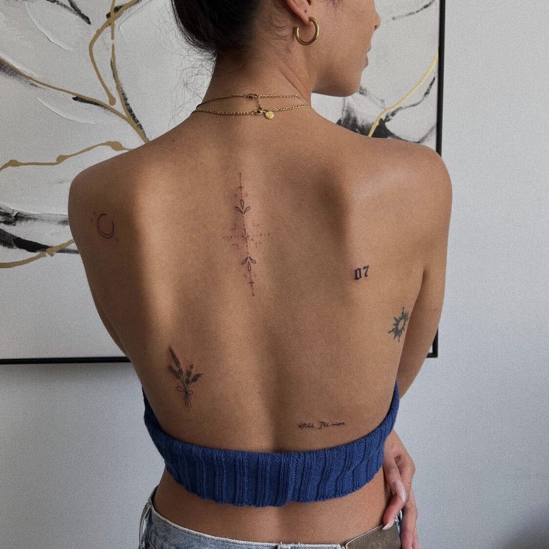 Sticker Back Tattoos