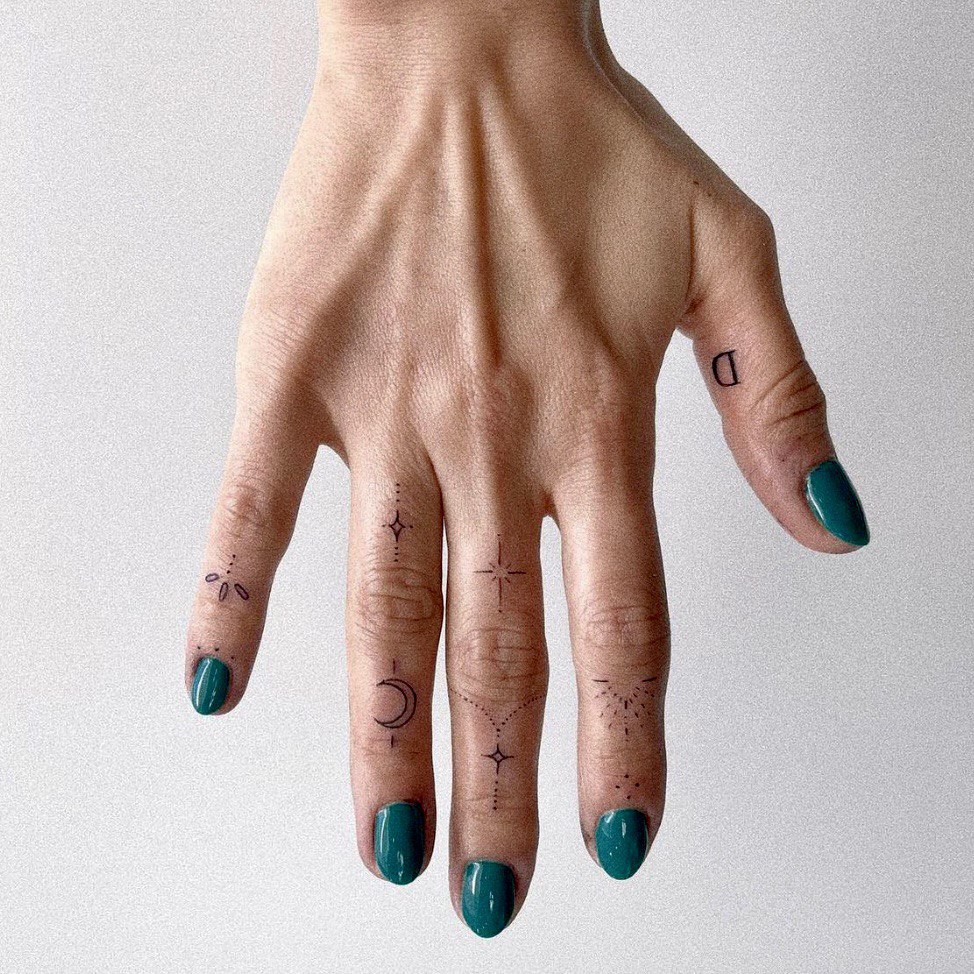 Finger Tattoos